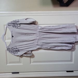 Champagne Express Dress with pockets